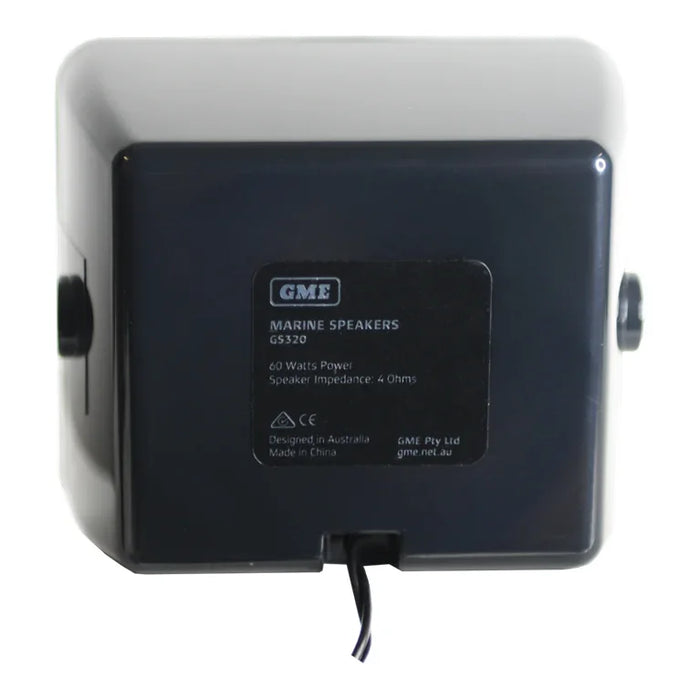 GME GS320B marine speaker black