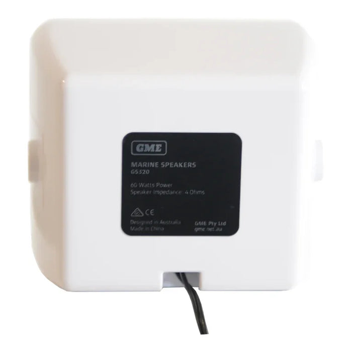 GME GS320W marine speaker white