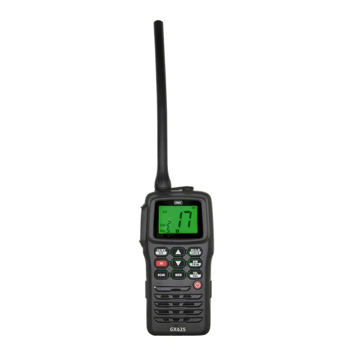 GME GX625B VHF marine radio black