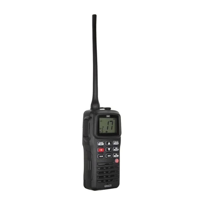 GME GX625B VHF marine radio black