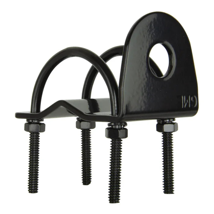 GME MB024 black bracket, three-quarter view
