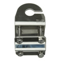 GME MB411 stainless steel mirror mount, three-quarter view