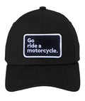 'Go ride a motorcycle' New Era Stretch Cotton Cap