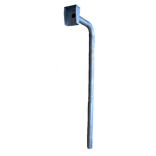 Gooseneck Galvanized incl. rain shield
