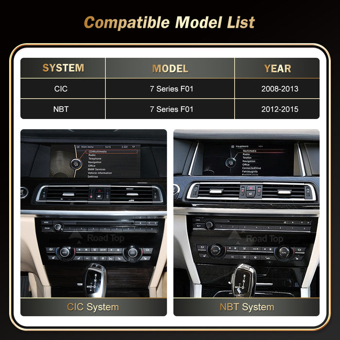 HD Screen For BMW 6 7 Series