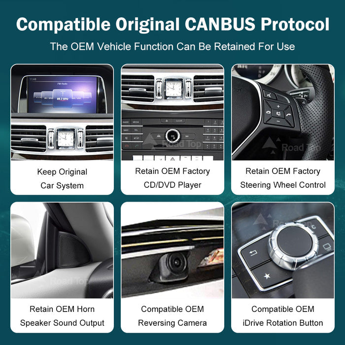 HD Screen For Mercedes-Benz GLK X204