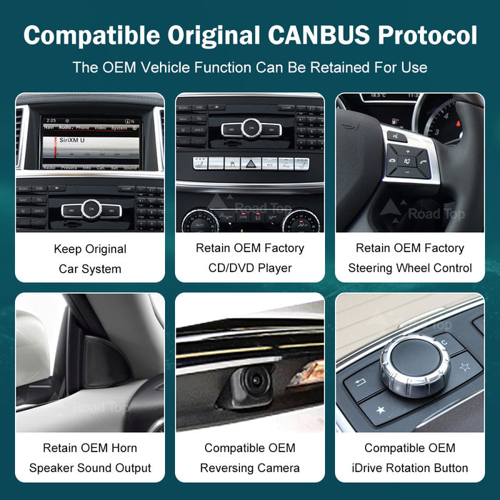 HD Screen For Mercedes-Benz ML GL（TAX FREE）