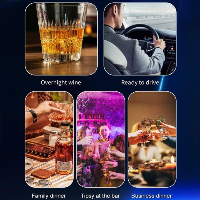 Home Digital Display Blow-type Alcohol Tester Alcohol Detector, 1101