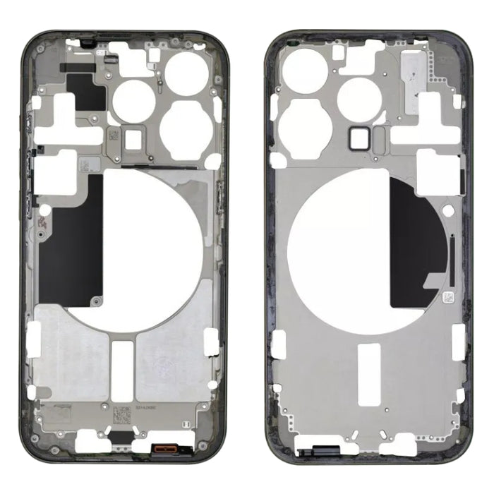 iPhone 15 Pro Middle Frame Bezel with Side Keys & Card Tray for China, US, EU Versions