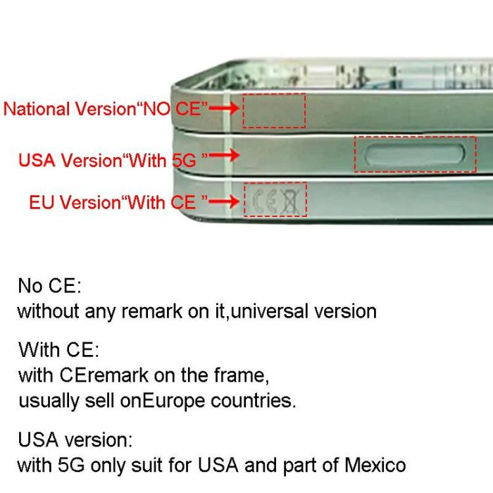 iPhone 15 Pro Middle Frame Bezel with Side Keys & Card Tray for China, US, EU Versions
