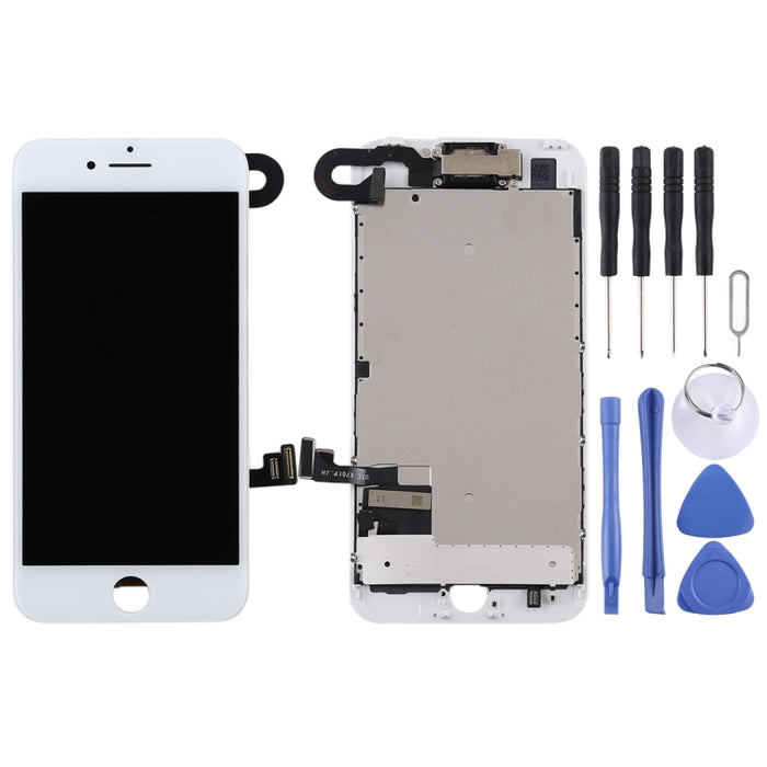 iPhone 7 LCD Screen Replacement with Front Camera - Black & White Options