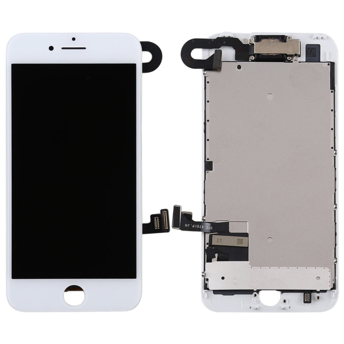 iPhone 7 LCD Screen Replacement with Front Camera - Black & White Options