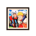 Jiraiya handsome cartoon handicraft 3D drawing