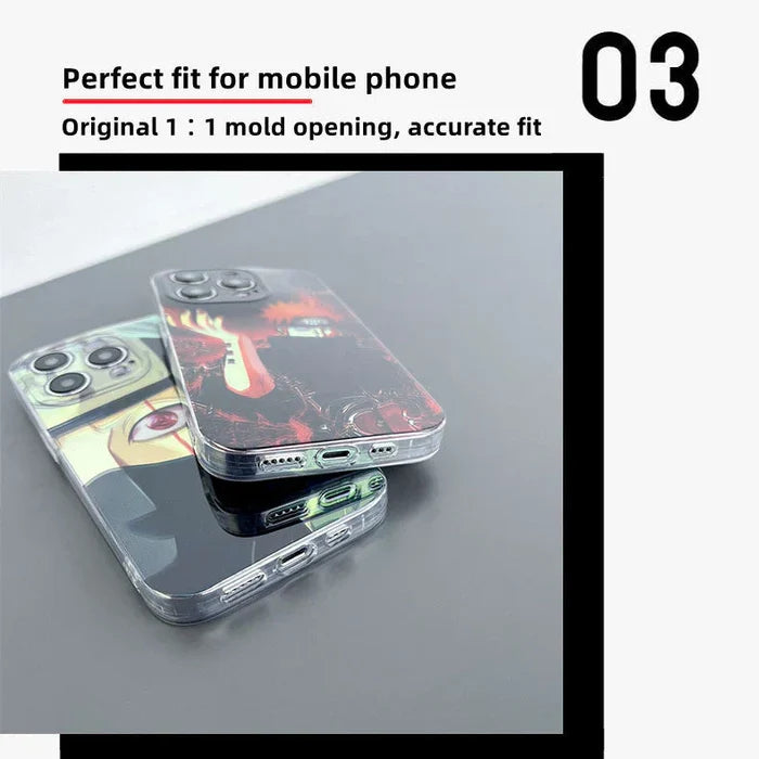 Kakashi/Pain Apple exquisite Trend Silicone Anti-collision phone case