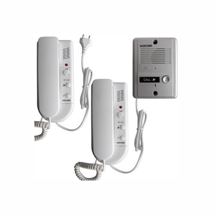 Kocom 1 to 2 220v system
