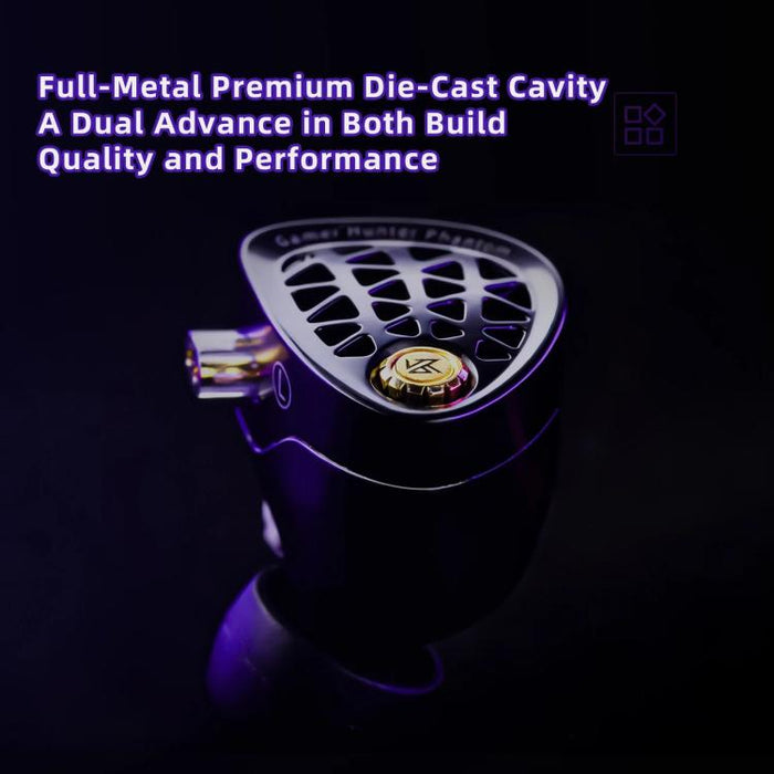 KZ Phantom Wired Earphones – Hi-Fi Audio & Gaming, 3.5mm / Type-C