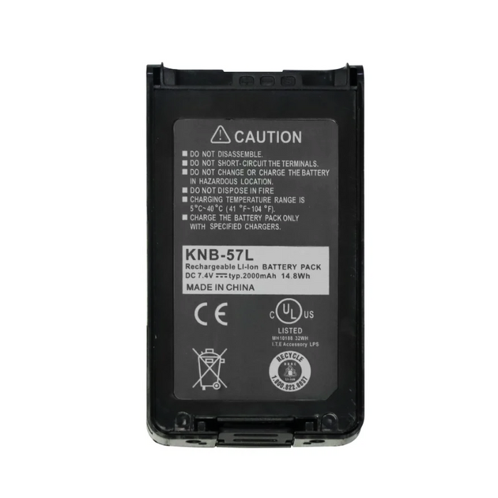 kenwood tk2140 2300mah li ion battery