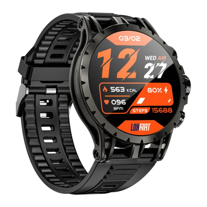 LOKMAT APPLLP 4 4G Smart Watch – 1.58", SC8541E, 3GB/32GB, GPS, NFC, Health Monitoring