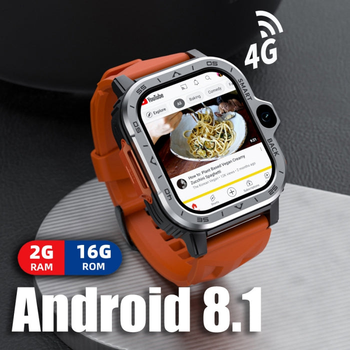 LOKMAT APPLLP 4 MAX Smart Watch – 2.02", Android 8.1, 2G/16G, WiFi & Bluetooth