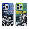 Luffy/Zoro iPhone silicone crash-resistant phone case
