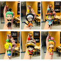 Luffy/Zoro/Nami/Sanji/Law/Sabo cute cartoon character key chain