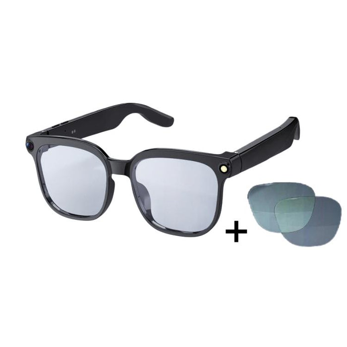 M02S Smart Glasses 8MP HD Camera – 1080P, AI Voice, Translation, Photochromic