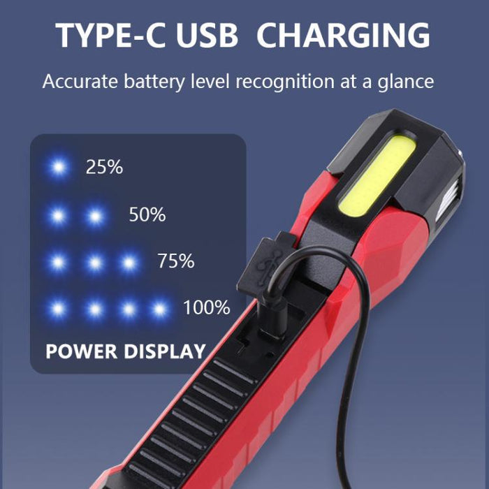 Magnet-Hook Rotating Work Light - Strong COB Emergency Lighting Solution