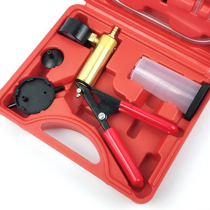 Manual Vacuum Pump Tool for Automobile Detector and Brake Fluid Replacement