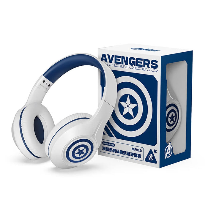Marvel Avengers Captain America Iron Man Wireless Headphones, Bluetooth 5.4 Over-Ear Gaming Headset