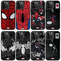 Marvel Spider-Man Venom Phone Case for iPhone, Mirror Shockproof Protective Cover All Styles Collection