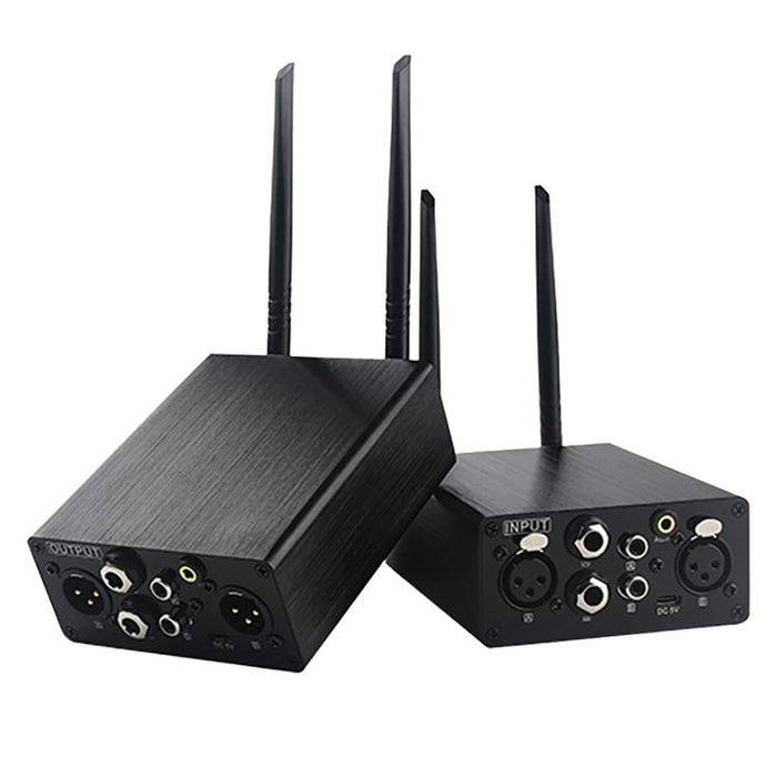 Measy AU680A XLR Wireless Audio Transmitter and Receiver Set, US Plug, EU Plug, UK Plug, AU Plug