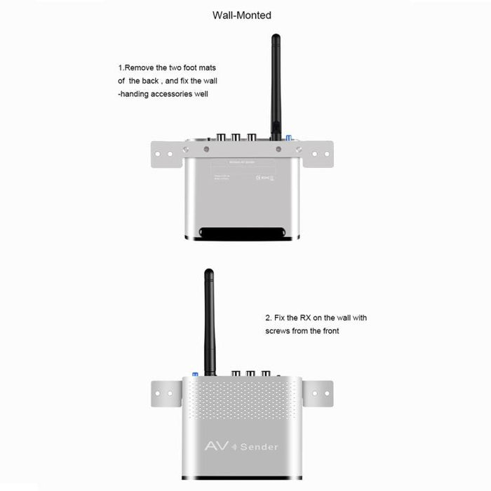 Measy AV530-2 5.8GHz Wireless AV Transmitter + 2 Receivers – 300m