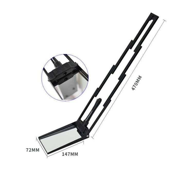 Mini Foldable Undercar Mirror with LED Lighting - PM100V1 for Easy Vehicle Inspections