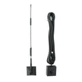 Dual band glass mount cellular antenna