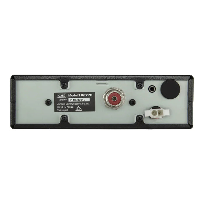 GME X2720 CB Radio rear