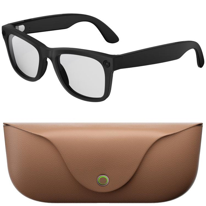 MT5 Ultra Smart AI Glasses 8MP HD Camera – WiFi, Voice Assistant, Anti-Blue-Light