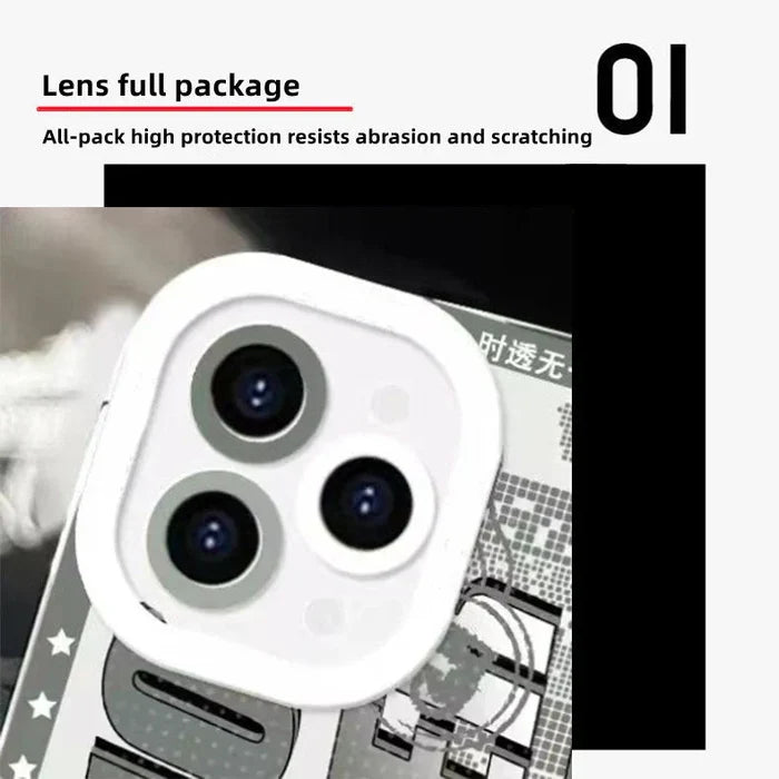 Muichirou/Mitsuri Apple exquisite Trend Silicone Anti-collision phone case