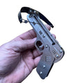 Multifunctional metal folding DIY launcher toy 6mm steel ball