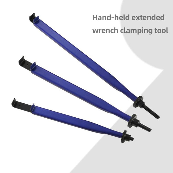 Multifunctional Pipe and Hose Clamp Tool for Fixing Nuts and Bolts with Clamping Extension Wrench