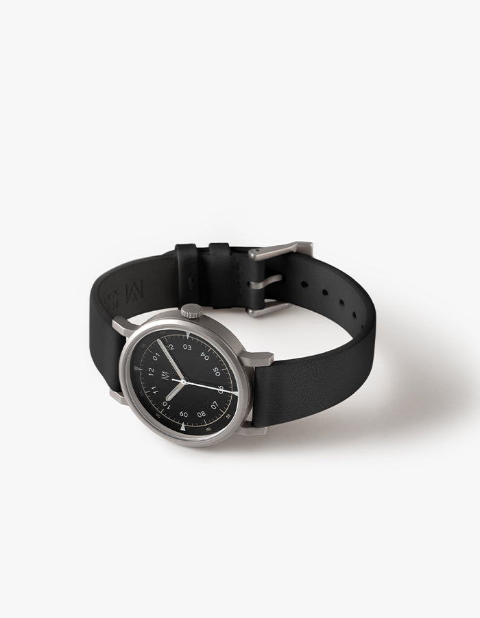 MUS-03 BLACK 34MM + BLACK PARACHUTE STRAP SET