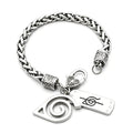 Naruto Leaf Village & Anti-Leaf Symbol Bracelet - Anime Cosplay Jewelry