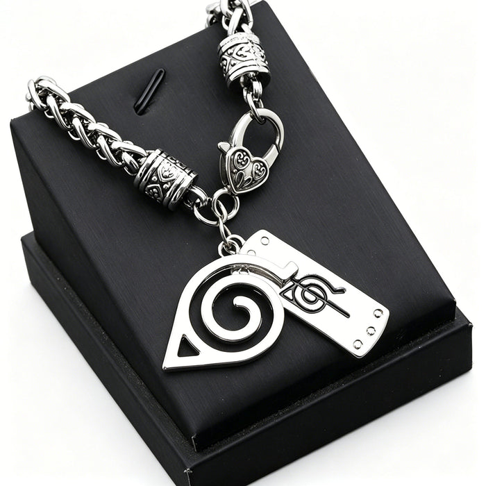 Naruto Leaf Village & Anti-Leaf Symbol Bracelet - Anime Cosplay Jewelry