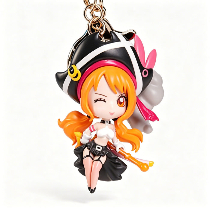 ONE PIECE Keychain Blind Box - Film Red Straw Hat Crew Anime Figure Keychains