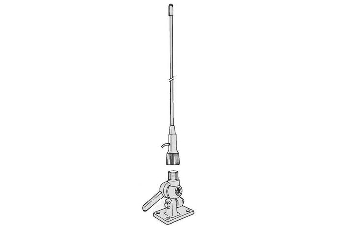opek vhf marine antenna and base