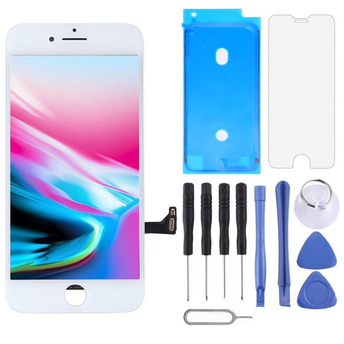 Original iPhone 8 LCD Screen Replacement - Premium Quality Parts in White & Black, Easy Installation