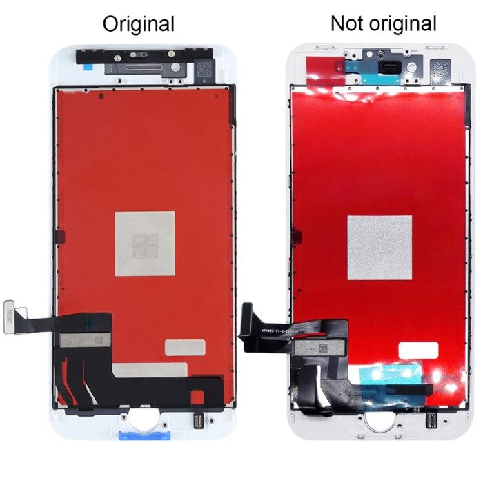 Original iPhone 8 LCD Screen Replacement - Premium Quality Parts in White & Black, Easy Installation