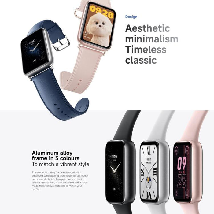 Original Xiaomi Smart Band 9 Pro Global – 1.74" AMOLED, 5ATM, Heart Rate & Blood Oxygen