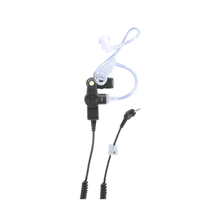 Otto acoustic tube earphone kit with quick-disconnect fitting, product view