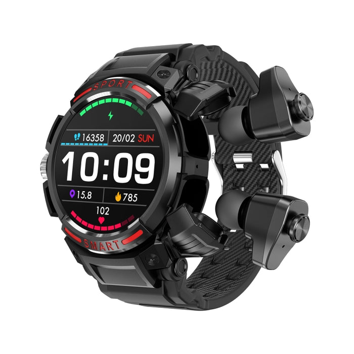 OVISEN T100 2-in-1 Smart Watch with Bluetooth Headset – 1.39" TFT, Blood Oxygen