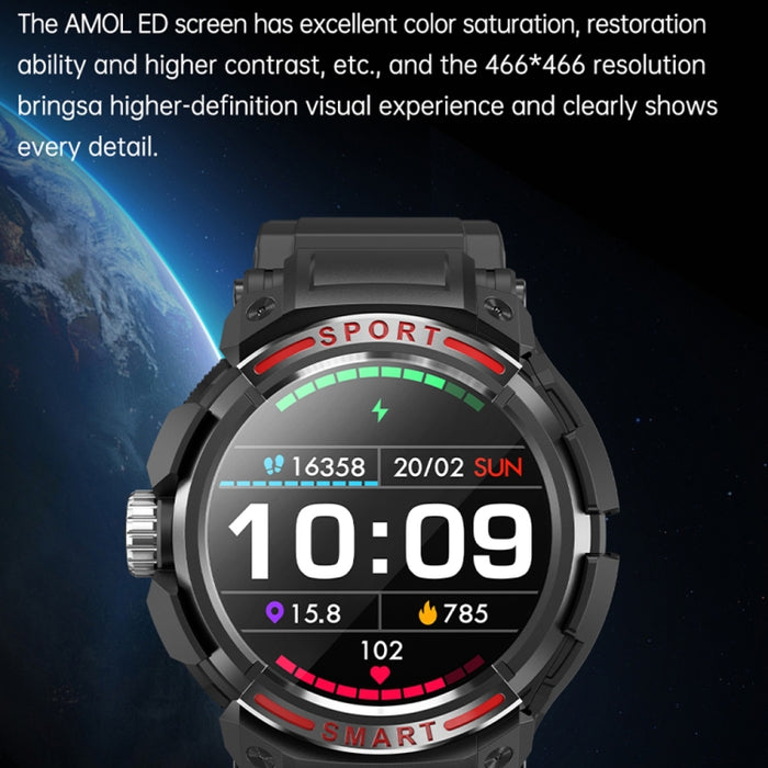 OVISEN T100 2-in-1 Smart Watch with Bluetooth Headset – 1.39" TFT, Blood Oxygen